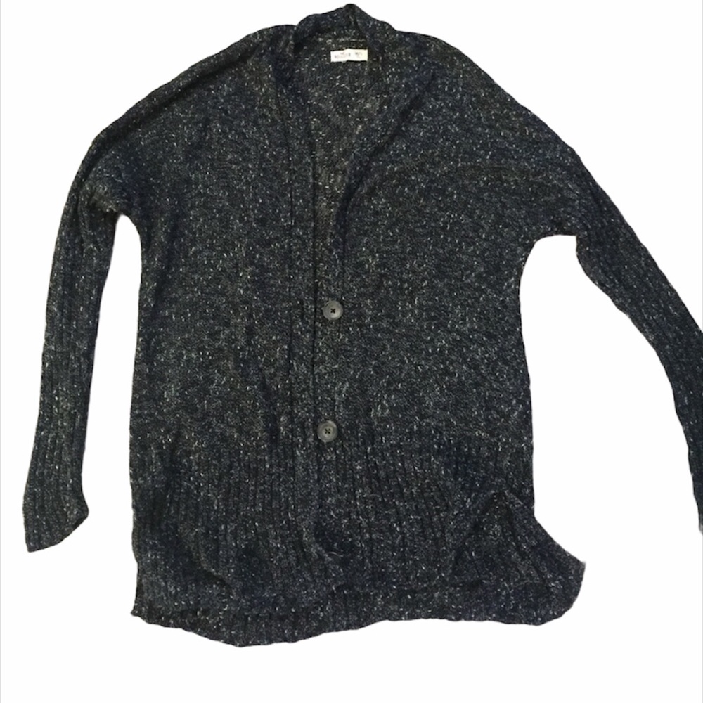 HOLLISTER black cardigan